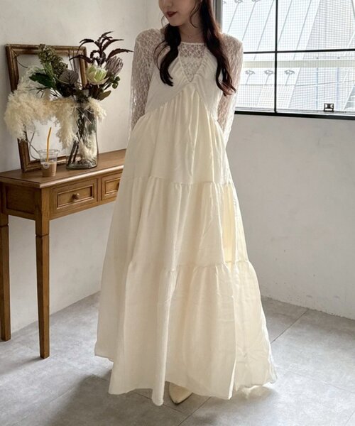 chipi2xセレクト】デザインロングワンピース（ワンピース）｜APPORTE