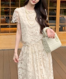 Diosfront | 花柄刺繍セットアップ(セットアップ)