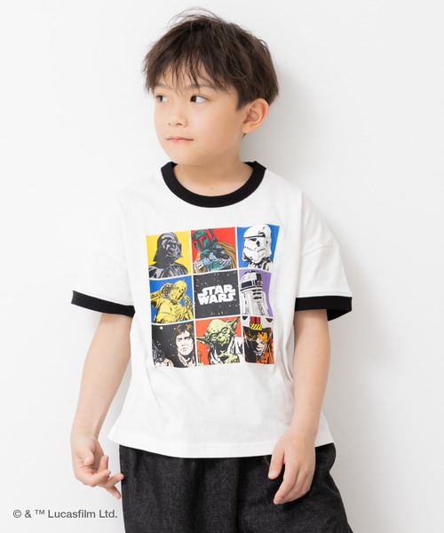 STAR WARS（スターウォーズ）の「〈スター・ウォーズ〉半袖Tシャツ（Tシャツ/カットソー・キッズ・A/B/D/C・150cm/140cm/130cm/120cm/110cm/100cm）」の2枚目の写真