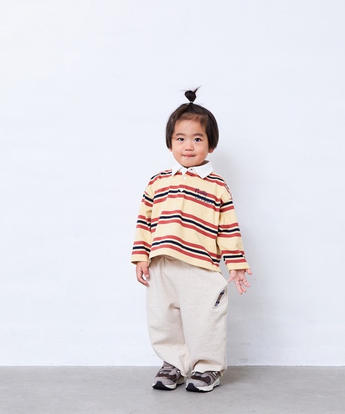 Fluffy BROTHERS(フラッフィーブラザーズ)の「カットオフ スウェットパンツ(スウェットパンツ・キッズ・グレー/ベージュ・110cm/100cm/90cm/80cm/150cm/130cm/120cm/140cm)」の18枚目の写真