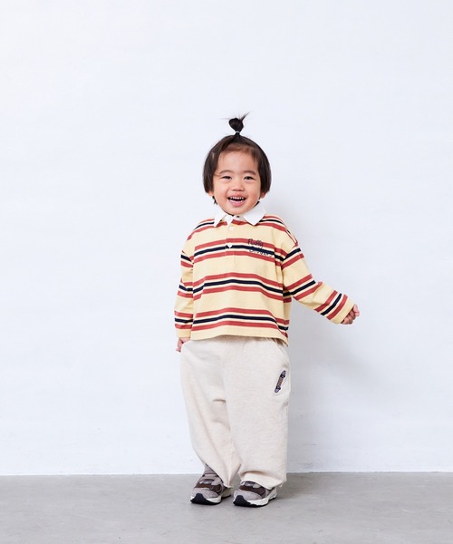 Fluffy BROTHERS(フラッフィーブラザーズ)の「カットオフ スウェットパンツ(スウェットパンツ・キッズ・グレー/ベージュ・110cm/100cm/90cm/80cm/150cm/130cm/120cm/140cm)」の20枚目の写真