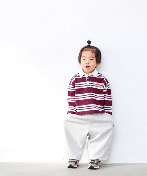 Fluffy BROTHERS(フラッフィーブラザーズ)の「カットオフ スウェットパンツ(スウェットパンツ・キッズ・グレー/ベージュ・110cm/100cm/90cm/80cm/150cm/130cm/120cm/140cm)」の11枚目の写真