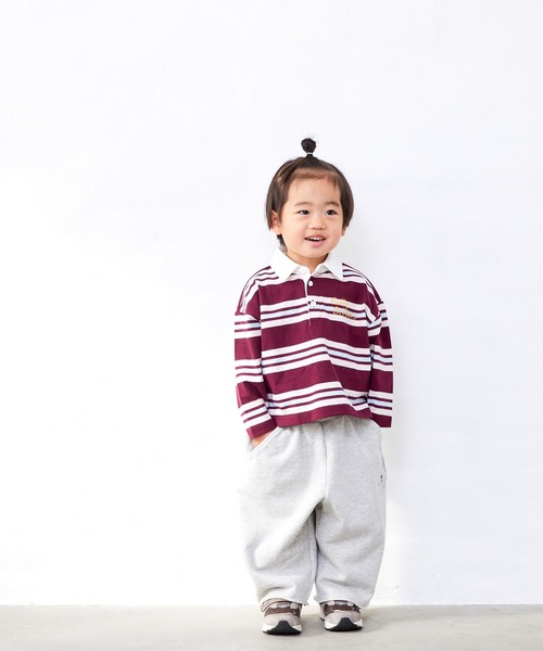 Fluffy BROTHERS(フラッフィーブラザーズ)の「カットオフ スウェットパンツ(スウェットパンツ・キッズ・グレー/ベージュ・110cm/100cm/90cm/80cm/150cm/130cm/120cm/140cm)」の13枚目の写真