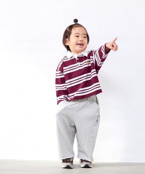 Fluffy BROTHERS(フラッフィーブラザーズ)の「カットオフ スウェットパンツ(スウェットパンツ・キッズ・グレー/ベージュ・110cm/100cm/90cm/80cm/150cm/130cm/120cm/140cm)」の14枚目の写真