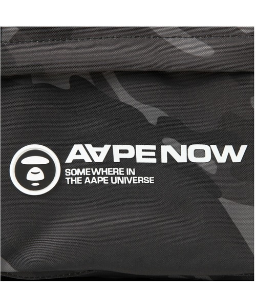 AAPE BY A BATHING APE（エーエイプバイアベイシングエイプ）の「AAPE NOW BACKPACK(camouflage)（バックパック/リュック・メンズ・ブラック系その他・FREE）」の4枚目の写真