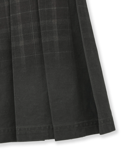 PORTERNA(ポルテナ)の「VINTAGE CHECK WRAP PLEATS SKIRT-KHAKI(スカート・レディース・その他・OS)」の13枚目の写真