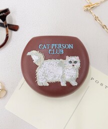 fredy emue（フレディエミュ）の「【JOli JOli/ジョリジョリ】刺しゅうラウンドケース（ポーチ）」