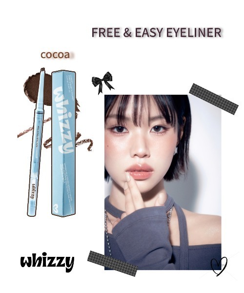 WHIZZY（ウィッチ）の「フリー＆イージーアイライナー（アイライナー・レディース・Pure Dawn/Peach Blossom/Moonlit Glow/Subtle Shadow/Cocoa/Silence・FREE）」の11枚目の写真