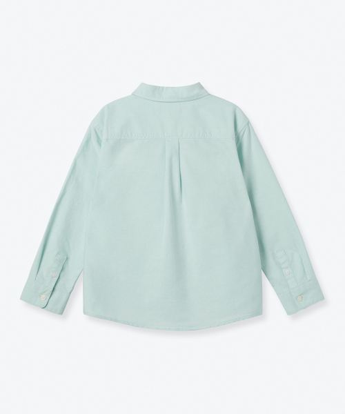 MUSINSA STANDARD KIDS（ムシンサスタンダードキッズ）の「リラックスドオックスフォードシャツ[ミント]（シャツ/ブラウス・レディース・その他・140/150/160/100/110/120/130）」の3枚目の写真