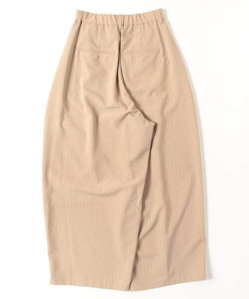 ROSE BUD（ローズバッド）の「(CREOLME)STRIPE TUCK BARREL PANTS（その他パンツ・レディース・ベージュ/ブラック・M/S）」の10枚目の写真