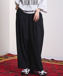 ROSE BUD | (CREOLME)STRIPE TUCK BARREL PANTS(その他パンツ)