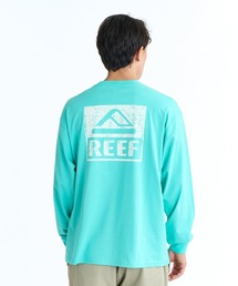 REEF BOX LOGO LS T バックプリント ロンT 【2026年春夏モデル】/リーフバックプリント長袖ロンT