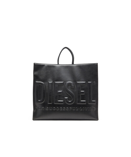DIESEL(ディーゼル)の「メンズ ショッパーバッグ クロスボディ DSL 3D SHOPPER EW X(トートバッグ・メンズ・ブラック・FREE)」の11枚目の写真