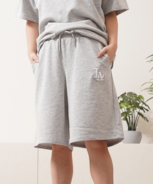 STAY GOLD（ステイゴールド）の「【STAYGOLD】LA ロゴ刺繍 スウェットショートパンツ   セットアップ対応   LA Logo Embroidered Sweat Shorts（スウェットパンツ）」