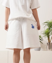 STAY GOLD（ステイゴールド）の「【STAYGOLD】LA ロゴ刺繍 スウェットショートパンツ   セットアップ対応   LA Logo Embroidered Sweat Shorts（スウェットパンツ）」