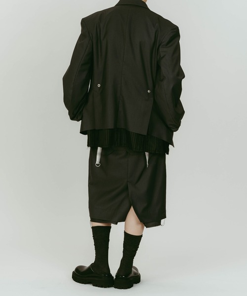 Knuth Marf（クヌースマーフ）の「vintage tailored jacket（テーラードジャケット・レディース・グレー/ブラック・FREE）」の13枚目の写真