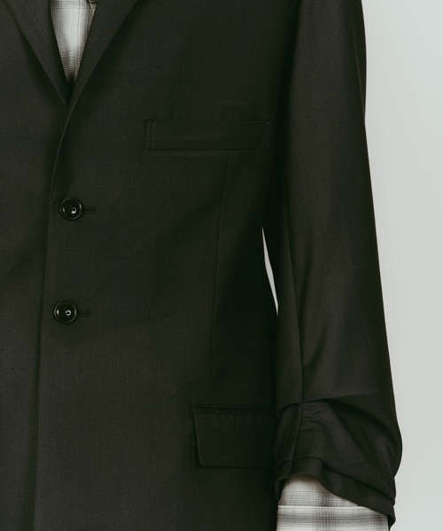 Knuth Marf（クヌースマーフ）の「vintage tailored jacket（テーラードジャケット・レディース・グレー/ブラック・FREE）」の17枚目の写真