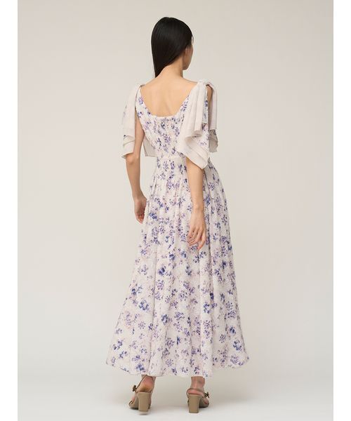 SNIDEL（スナイデル）の「リボンジャガードワンピース（ワンピース・レディース・その他/ブラック/アイボリー・1/0）」の7枚目の写真