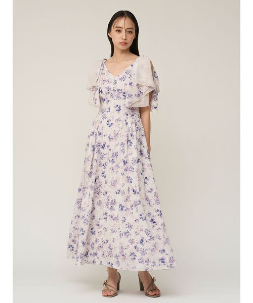 SNIDEL（スナイデル）の「リボンジャガードワンピース（ワンピース・レディース・その他/ブラック/アイボリー・1/0）」の15枚目の写真