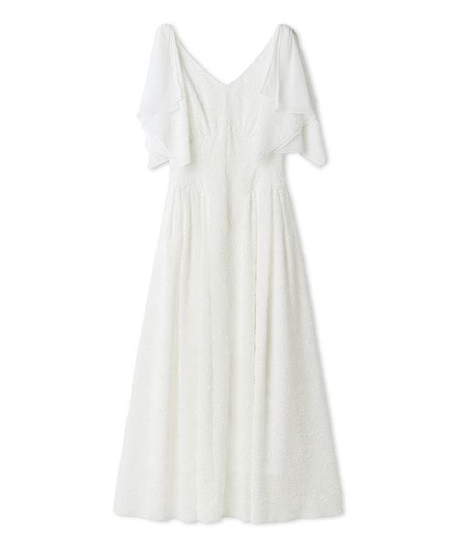 SNIDEL（スナイデル）の「リボンジャガードワンピース（ワンピース・レディース・その他/ブラック/アイボリー・1/0）」の16枚目の写真