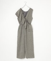 notch. | サマーツイードフリルオールインワン(サロペット/オーバーオール)