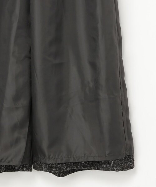 notch.(ノッチ)の「サマーツイードフリルオールインワン(サロペット/オーバーオール・レディース・グレー/アイボリー/ブラック/ブラウン・M)」の16枚目の写真