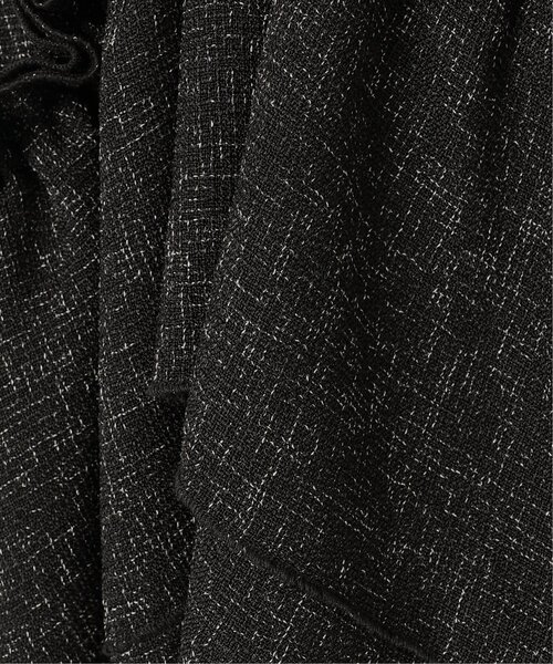 notch.(ノッチ)の「サマーツイードフリルオールインワン(サロペット/オーバーオール・レディース・グレー/アイボリー/ブラック/ブラウン・M)」の17枚目の写真