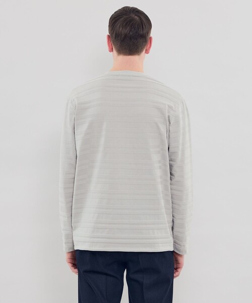 MACKINTOSH LONDON(マッキントッシュ ロンドン)の「リンクスボーダーロングスリーブTシャツ(Tシャツ/カットソー・メンズ・グレー/ネイビー/ホワイト・XL/L/M)」の12枚目の写真