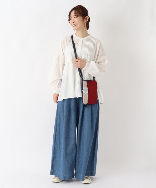 one'sterrace(ワンズテラス)の「moz 撥水2WAYミニショルダー ZZRK(ショルダーバッグ・レディース・ブルー系その他7/アイボリー系8/ブラック系8/その他・99)」の12枚目の写真