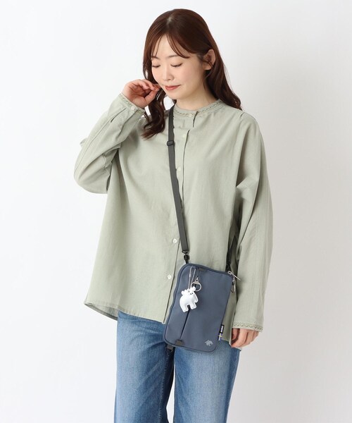 one'sterrace(ワンズテラス)の「moz 撥水2WAYミニショルダー ZZRK(ショルダーバッグ・レディース・ブルー系その他7/アイボリー系8/ブラック系8/その他・99)」の15枚目の写真