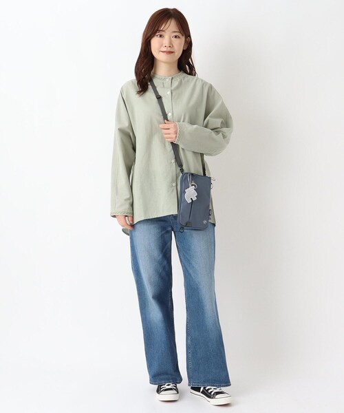 one'sterrace(ワンズテラス)の「moz 撥水2WAYミニショルダー ZZRK(ショルダーバッグ・レディース・ブルー系その他7/アイボリー系8/ブラック系8/その他・99)」の16枚目の写真