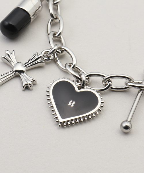 BASICKS(ベイシックス)の「BASICKS / ベイシックス Multiple Metal Necklace(ネックレス・レディース・シルバー・FREE)」の3枚目の写真