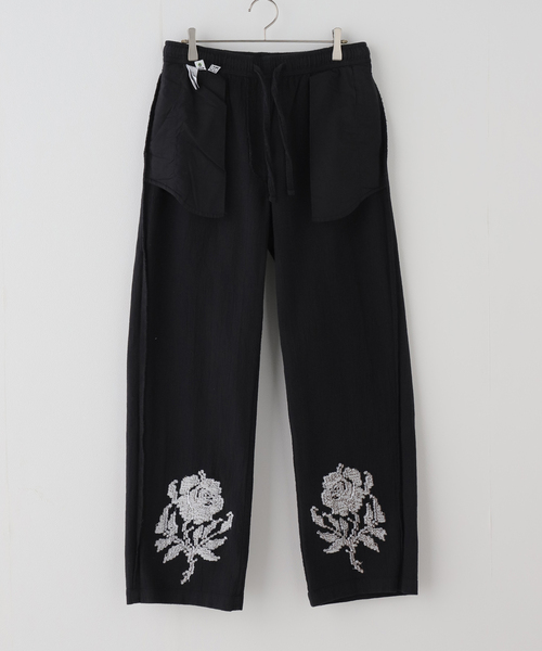 OBEY(オベイ)の「【OBEY / オベイ】 ROSES EMBELLISHED PANT(その他パンツ・レディース・ブラック・SMALL/X-SMALL)」の14枚目の写真