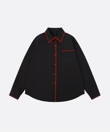 U:UME（ユーム）の「Contrast Piping Shirt（シャツ/ブラウス）」