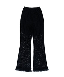 ANDRESD（アンドレスド）の「レースフレアパンツ / lace flare pants（その他パンツ）」