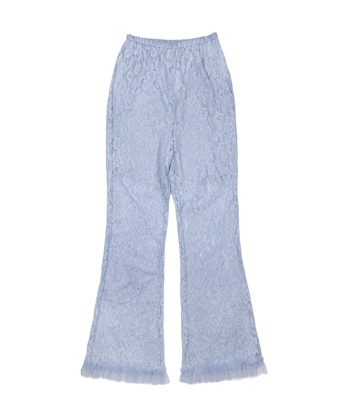 ANDRESD（アンドレスド）の「レースフレアパンツ / lace flare pants（その他パンツ・レディース・オフホワイト/ライラック/ブラック・L/M/S）」の20枚目の写真