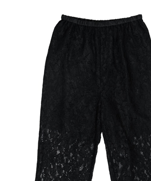 ANDRESD（アンドレスド）の「レースフレアパンツ / lace flare pants（その他パンツ・レディース・オフホワイト/ライラック/ブラック・L/M/S）」の11枚目の写真