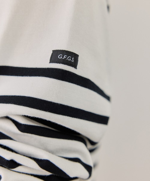 ADAM ET ROPE'(アダムエロペ)の「【G.F.G.S. for ADAM ET ROPE'】別注ボートネックボーダー(Tシャツ/カットソー・レディース・ターコイズブルー/ピンク/ホワイト・FREE)」の16枚目の写真