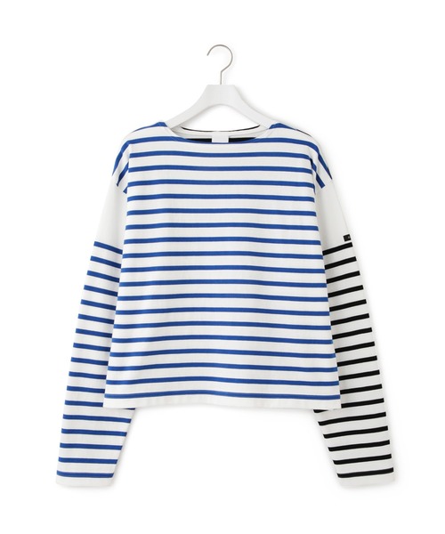 ADAM ET ROPE'(アダムエロペ)の「【G.F.G.S. for ADAM ET ROPE'】別注ボートネックボーダー(Tシャツ/カットソー・レディース・ターコイズブルー/ピンク/ホワイト・FREE)」の20枚目の写真