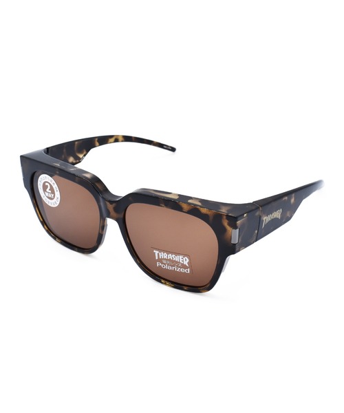 THRASHER(スラッシャー)の「THRASHER/スラッシャー 775 LEAP サングラス 775(サングラス・メンズ・ブラック×グレー/ブラック×グリーン/ブラウン系その他・FREE)」の3枚目の写真