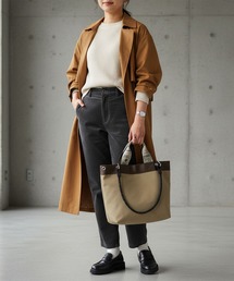 COOCO（クーコ）の「オリジナルテープｘダブルハンドルトートバッグ／Ａ４対応（トートバッグ）」