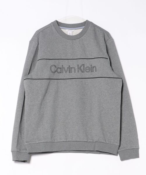 Calvin Klein(カルバン・クライン)の「Calvin Kleinロゴスウェット(スウェット・メンズ・ブラック/ホワイト/グレー・MEDIUM/X-LARGE/SMALL/LARGE)」の3枚目の写真