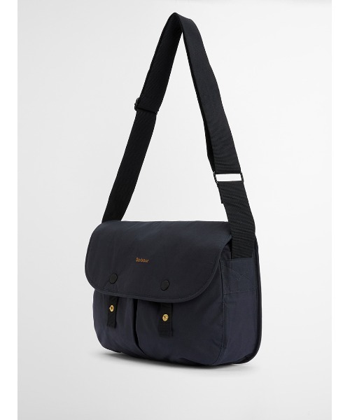 Barbour（バブアー）の「【TRANSPORT / トランスポート】Riever クロスボディバッグ（ショルダーバッグ・メンズ・ベージュ/ブラック・ONE SIZE）」の4枚目の写真