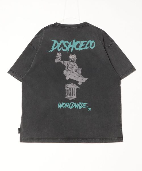 DC SHOES(ディーシーシューズ)の「ディーシーシューズ アウトドアカジュアル 半袖Tシャツ 26 SKATE SKULL SS(Tシャツ/カットソー・メンズ・ホワイト/ブラック・M/LL/L)」の3枚目の写真