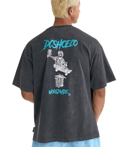 DC SHOES(ディーシーシューズ)の「ディーシーシューズ アウトドアカジュアル 半袖Tシャツ 26 SKATE SKULL SS(Tシャツ/カットソー・メンズ・ホワイト/ブラック・M/LL/L)」の2枚目の写真