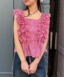 w closet | フリフリノースリブラウス(シャツ/ブラウス)