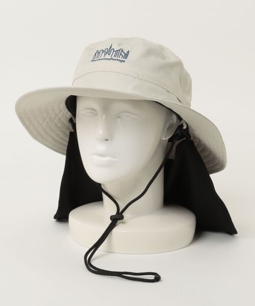 Manhattan Portage(マンハッタンポーテージ)の「Sunshade Hat(ハット・メンズ・ブラック/アイボリー・FREE)」の1枚目の写真