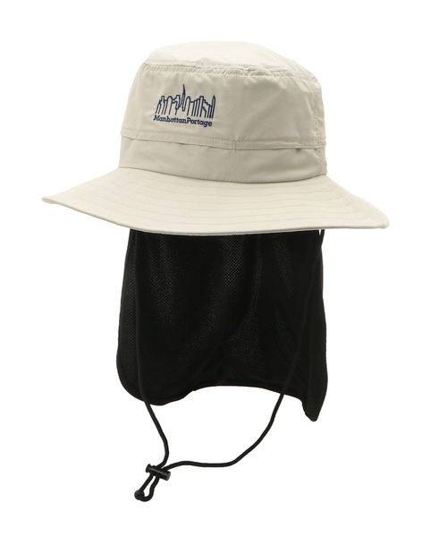Manhattan Portage(マンハッタンポーテージ)の「Sunshade Hat(ハット・メンズ・ブラック/アイボリー・FREE)」の3枚目の写真