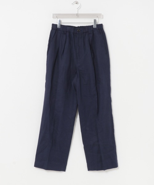 URBAN RESEARCH（アーバンリサーチ）の「LINEN WIDE EASY PANTS（その他パンツ・メンズ・ブラック/ベージュ/ネイビー・MEDIUM/LARGE）」の3枚目の写真