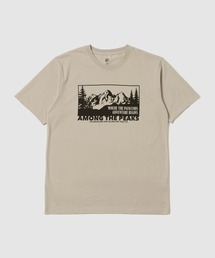 【T-GRAPHICS / ティーグラフィックス】 TC天竺 アウトドアモチーフ レギュラー 半袖Tシャツ